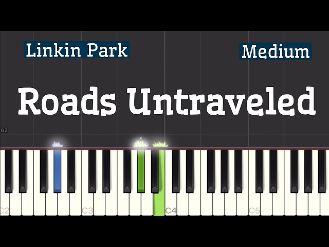 Linkin Park - Roads Untraveled Piano Tutorial | Medium
