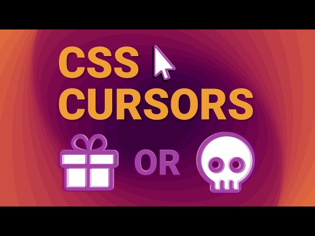 Custom CSS cursors: Gift or curse?