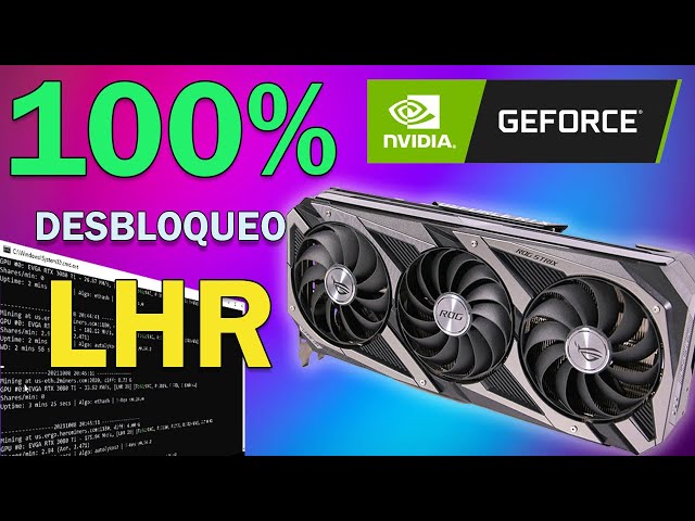 😱 How to Full Unlock NVIDIA RTX LHR | With Dual mining in T-REX MINER 0.24.0