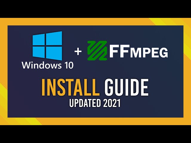 Download+Install FFMPEG on Windows 10 | Complete Guide 2024