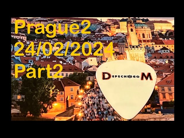 Depeche Mode Prague 2 FULL CONCERT 24/02/2024 (Part 2/2)