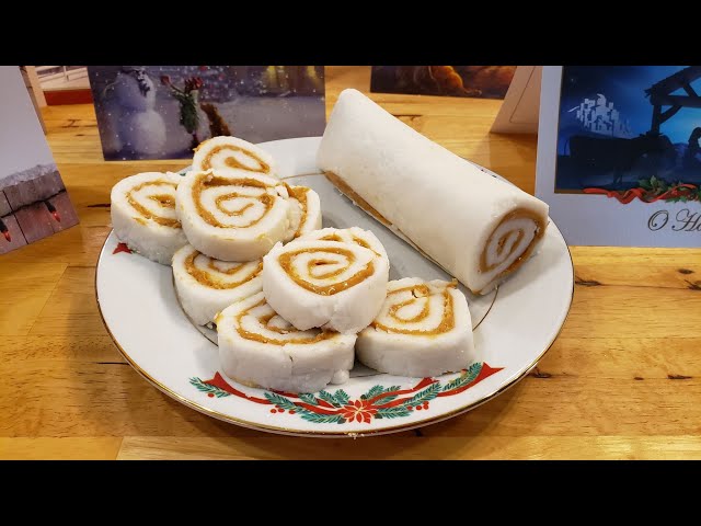 Potato Candy -Easy Peanut Butter Pinwheels - 3 Ingredient - Depression Recipe- The Hillbilly Kitchen