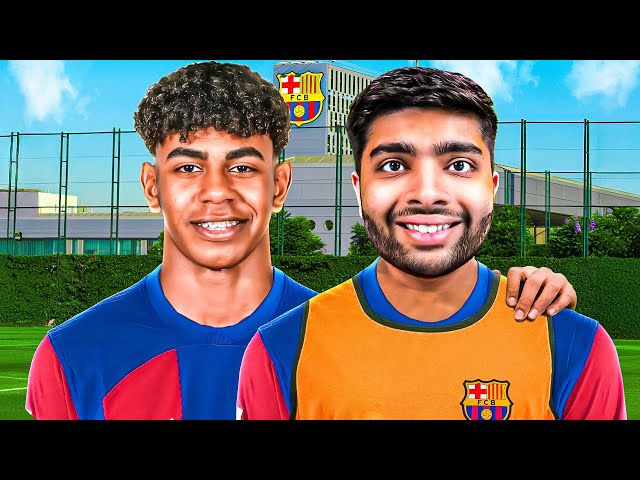 I Become a Barcelona Academy Player…