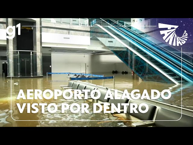 Cheiro forte, bichos mortos: como está o aeroporto de Porto Alegre | FANTÁSTICO