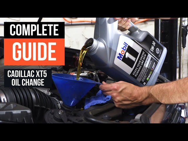 2017-2021 Cadillac XT5 COMPLETE Oil Change & Oil Life Reset Guide!