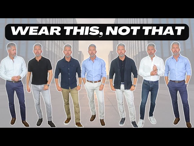 POLISHED CASUAL Outfit Ideas For Men That ALWAYS Work!