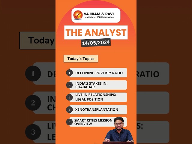 The Analyst | 14th May 2024 | Vajiram and Ravi