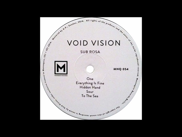 Void Vision - One (Extended Version Dark Freestyle Remix)