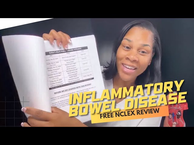 Inflammatory Bowel Disease (FREE NCLEX Review) l Monday Motivation with Professor Regina MSN, RN.