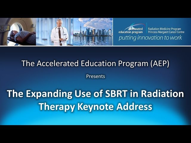 Webinar | To Infinity & Beyond: Expanding the Use of SBRT to Less Established Anatomic Sites