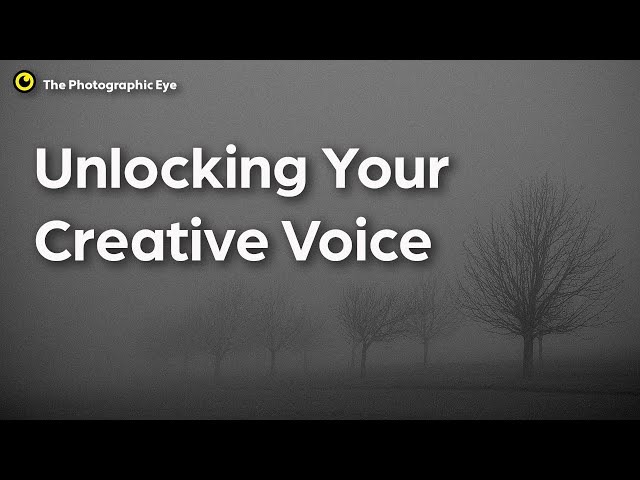 Why are you finding it hard to develop a creative vision?