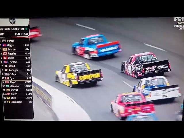 STAGE THREE TRUCK SERIES FROM NORTH WILKESBORO