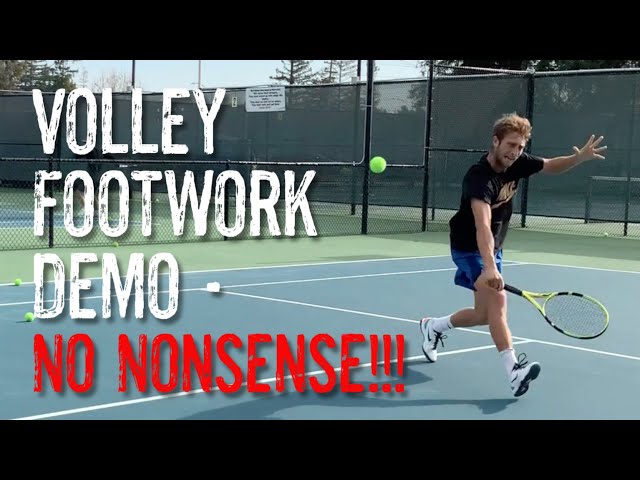 Volley Technique - The Footwork Patterns You Need
