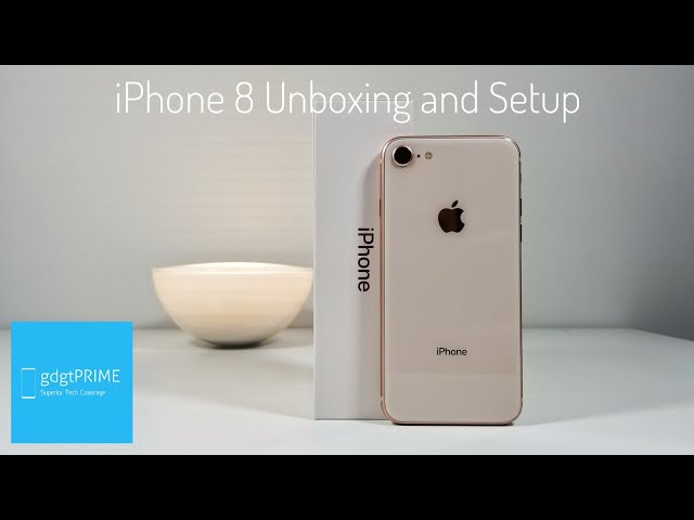 Apple iPhone 8 | Unboxing and Setup!