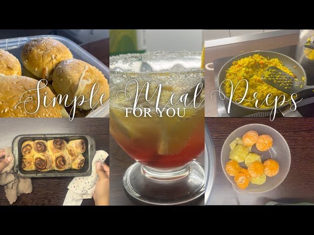 Meal Prep With Me || Quick and Easy Meals II Different Foods to Cook at Home II Youtube home meal