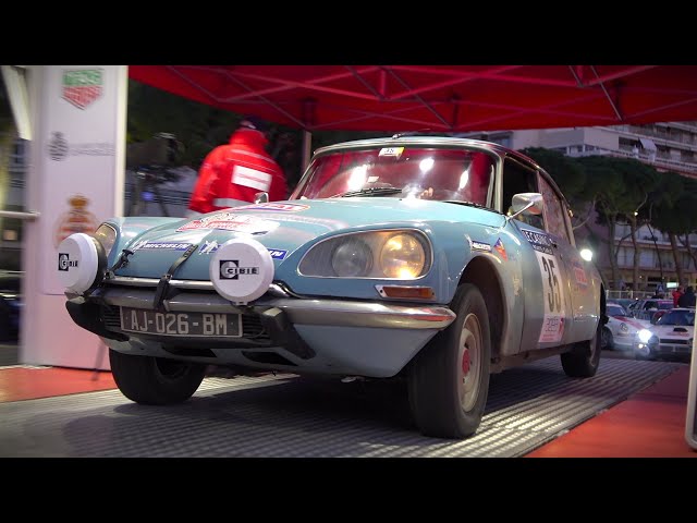 Rallye Monte Carlo Historique 2024 - Monaco le départ