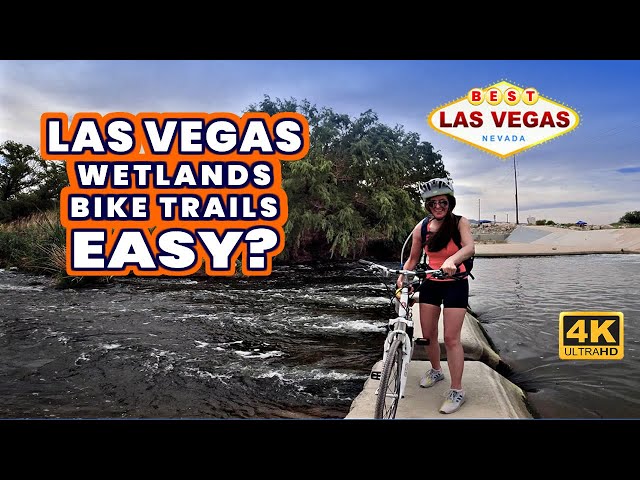Best in Vegas | Vegas Wetlands Bike Trail | Amazing Views 4K | Ride With Us!