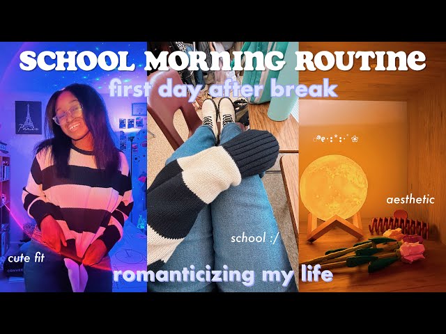 MY 6AM SCHOOL MORNING ROUTINE ♡ romanticizing my life
