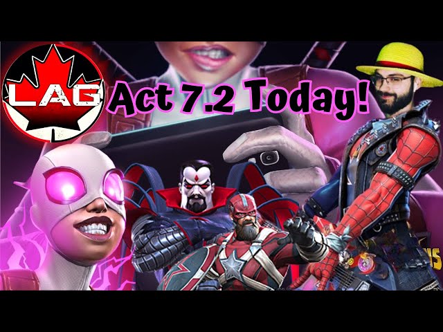 LagSpiker Back In Action! Act 7 Chapter 2 Completion Today! Gwenmaster Boss Fight! FTP Account! MCOC
