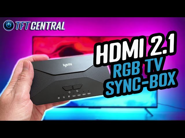 Synced RGB TV Backlighting with HDMI 2.1!  Testing Lytmi's new Fantasy 3 Sync Box system