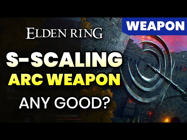 RIPPLE BLADE Gameplay - S-SCALING ARC Weapon - Elden Ring