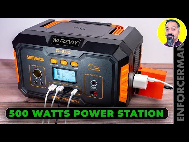 Everybody needs this 500 Watts Portable Power Station!