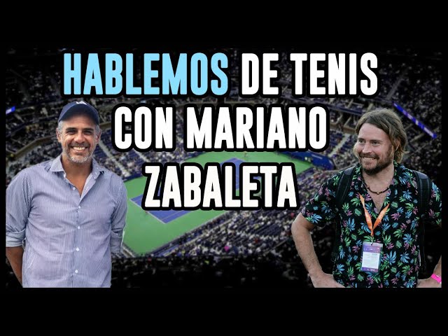 Diego Amuy y Mariano Zabaleta en Hablemos de Tenis