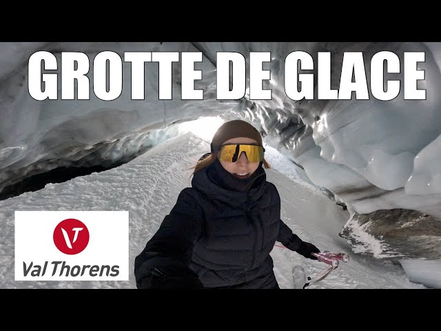 GROTTE DE GLACE - ICE CAVE VAL THORENS S8E09 4K