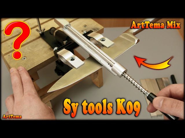 This simple tool from AliExpress sharpens your knives to razor sharpness at home | Sy tools K09