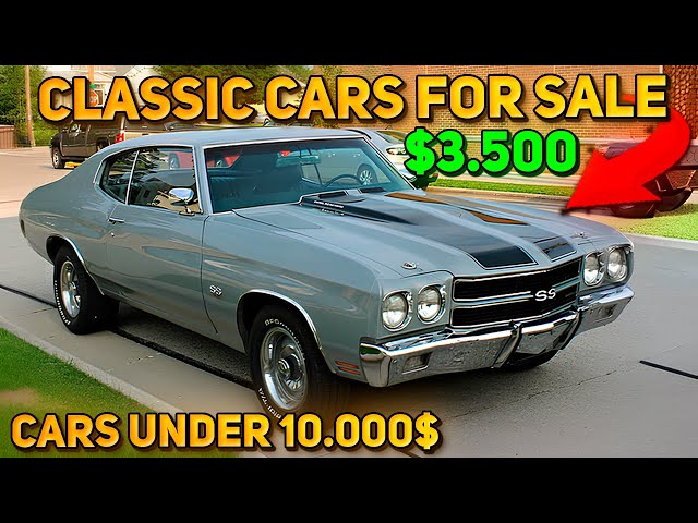 20 Fantastic Classic Cars Under $10,000 Available on Craigslist Marketplace! Perfect Classic Cars!