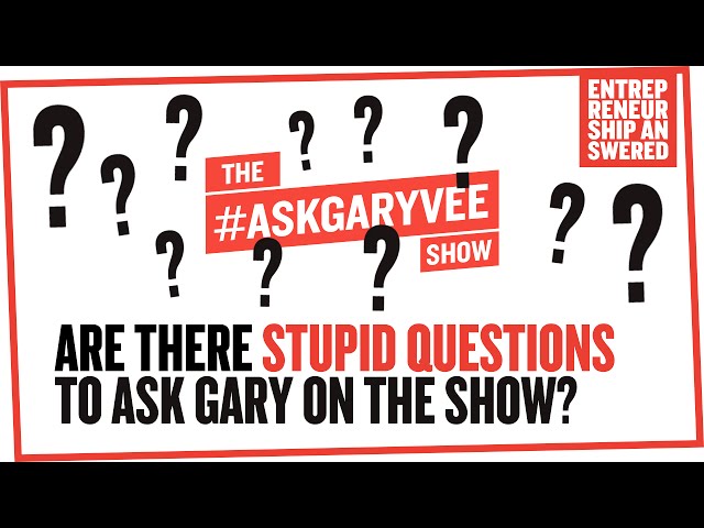 Are There Stupid Questions to Ask Garyvee?