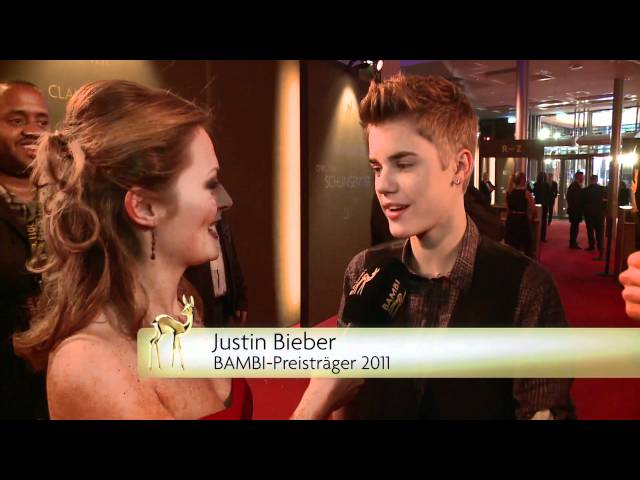 Justin Bieber bei BAMBI 2011