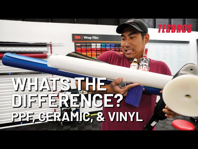 PPF, Vinyl, and Ceramic Coating: What's the Difference? - TESBROS