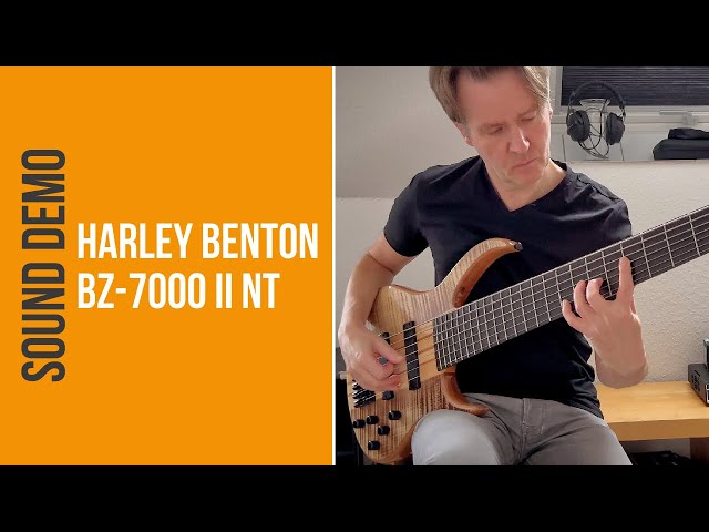 Harley Benton BZ-7000 II NT - Sound Demo (no talking)