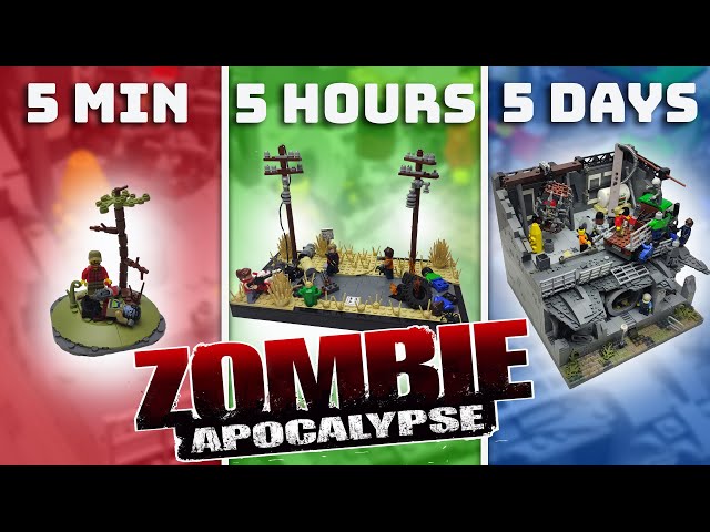 Заміс проти зомбаків | ZOMBIE Apocalypse LEGO MOC