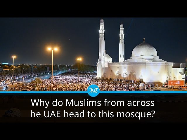 Why do Muslims from across the UAE head to this mosque?