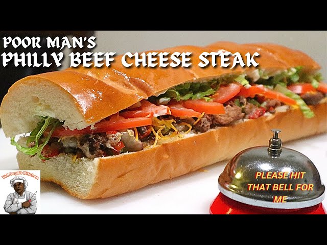 POOR MAN'S CHEESESTEAK SANDWICH HOW TO MAKE GROUND BEEF POOR MAN'S PHILLY CHEESESTEAK AT HOME RECIPE