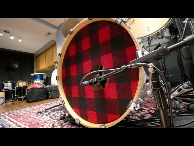 Flannel Bass Drum Head