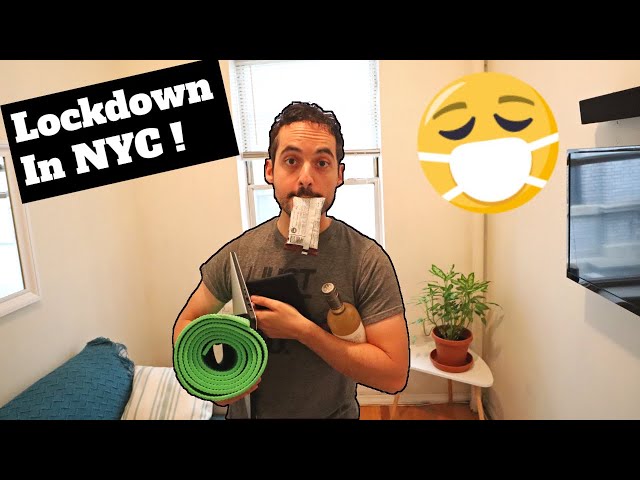 10 Ways To SURVIVE QUARANTINED in a TINY NYC APARTMENT ! 😱 (Lockdown in New York City)