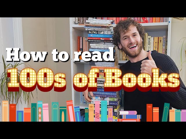 How to Read More - 100+ books a year!