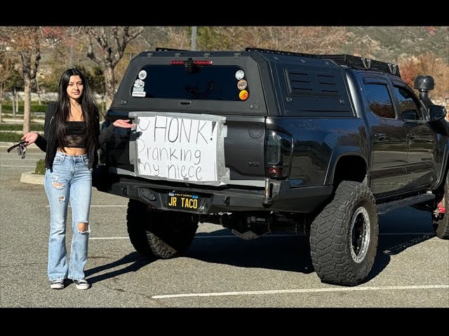 *ALMOST CRIED* Pranked My Niece &  This Was Her Reaction! | Student Driver HONK!