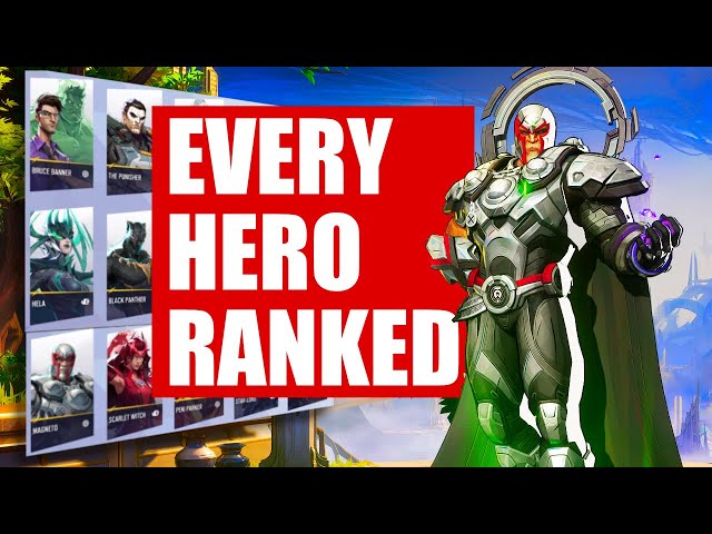 Which Hero is the most fun? Marvel Rivals Hero Tier List
