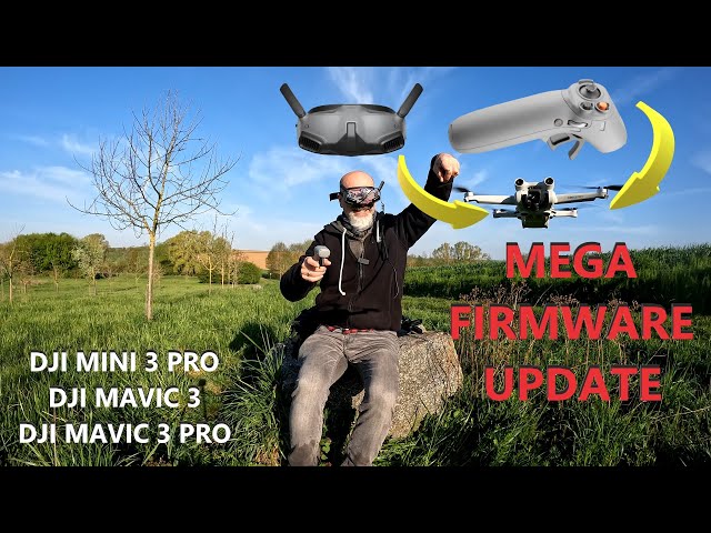 MEGA Mini 3 PRO / MAVIC 3 FW UPDATE ändert ALLES - V01.00.0600 - FPV mit GOGGLES 2 und RC MOTION 2