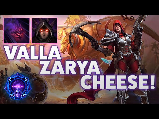 Valla Rain - VALLA ZARYA CHEESE! - Grandmaster Storm League