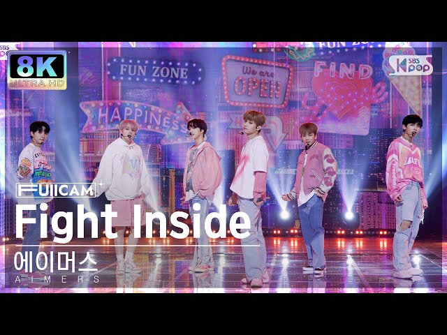 [SUPER ULTRA 8K] 에이머스 'Fight Inside' 풀캠 (AIMERS FullCam) @SBS Inkigayo 221127
