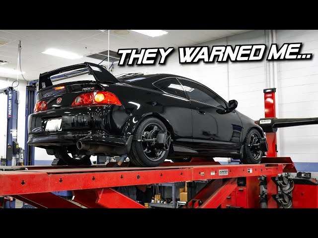 Is the Acura RSX Suspension THAT BAD?! | Alignment & First Drive