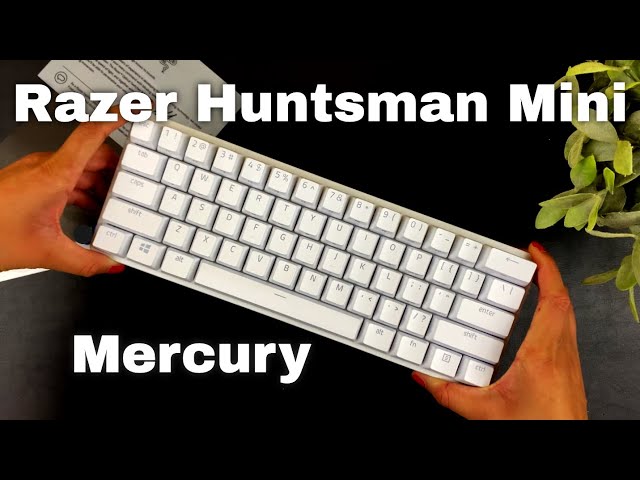 Razer Huntsman Mini Mercury Edition | Red Linear Optical Switches | Review and Sound Test