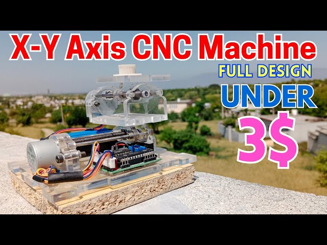 Built a Professional  2-axis CNC Drilling Machine at Home Part-1 | CNC Machine slider Mechanism