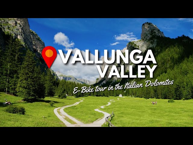 Family-friendly E-bike Tour to Vallunga Valley in the Italian Dolomites