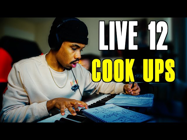 First cook up on Live 12